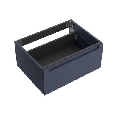 Salgar Waschtischunterschrank Monterrey 600 1 Metallschublade mit Softeinzug NIGHT B