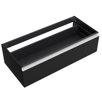 Salgar Schrankelement wandhängend SPIRIT 1200 1 Metallschublade mit Softeinzug BLACK