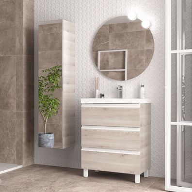 Salgar Schrank SPIRIT 700 3 Metallauszug NATURE 697 x 810 x 450 mm