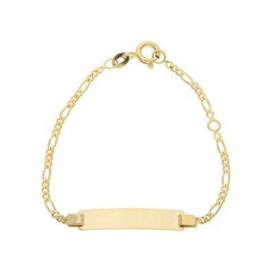 JuwelmaLux Gravur Armband 585 Gold JL48-03-0008