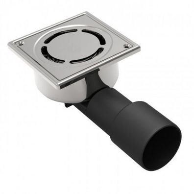 Edelstahl Bodenablauf Ablaufrinne Dusch Ablauf 10x10 cm Duschrinne Badablauf