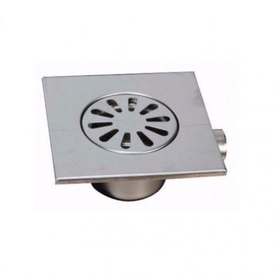 Edelstahl Bodenablauf Ablaufrinne Dusch Ablauf 15x15 cm Duschrinne