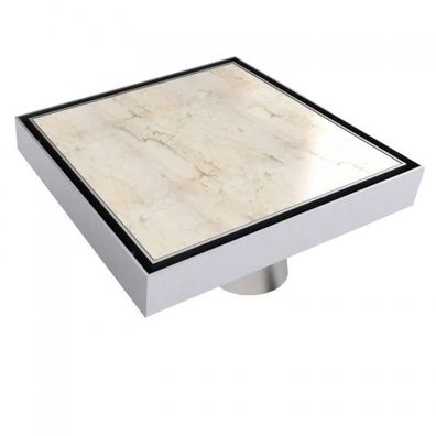 Bodenablauf Duschablauf Duschrinne 200x200 mm Ablauf Wasserablauf Dusche Bad für Flie