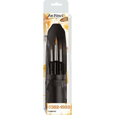 da Vinci Maestro Aquarell Reisepinsel-Set - Serie 1503