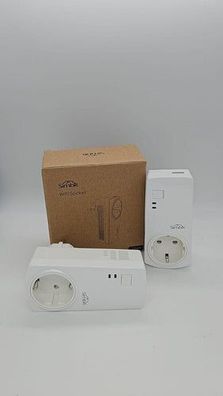 SIMBR Wifi Smart Steckdose mit USB Port, Intelligenter WLAN-Stecker, kompatibel