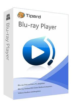 Tipard DVD und Blu-ray Player Lifetime-Lizenz für 1 PC - Download Version