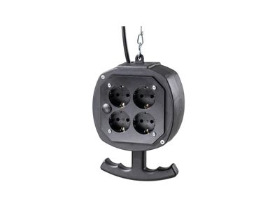 AS Schwabe Mehrfachverteiler "Watzmann" Abhängbar, 2 x 4 Schutzko