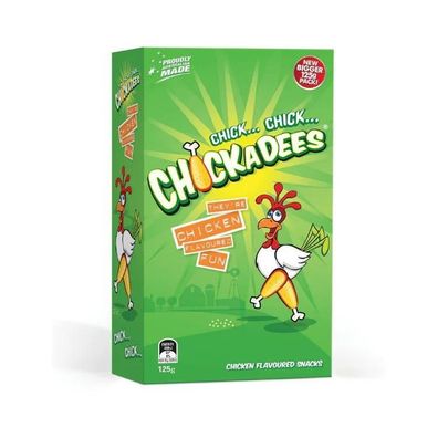 Chickadees Chicken Flavoured Maissnack Box [MHD: 26.04.2025] 125 g
