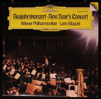 Deutsche Grammophon 2532 002 - Wiener Philharmoniker, Lorin Maazel - Neujahrskon