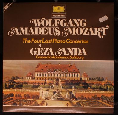 Deutsche Grammophon 2726 060 - Wolfgang Amadeus Mozart, Géza Anda, Camerata Aca