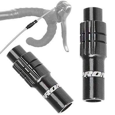 Promax Feineinstellhilfe für Innenzug, Alu, passend für 4 mm und 5 mm, Messingschl
