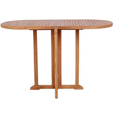 Teakholz Klapptisch - bene living - Balcony - 120 x 60 cm