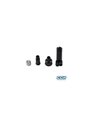 DOMINO Verteiler für Bowdenzüge (Gas, Vergaserzug, schwarz