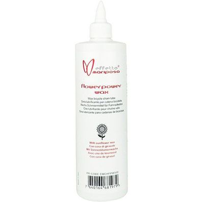 Mariposa Flowerpower Wax 500ml Flasche, Kettenwachs