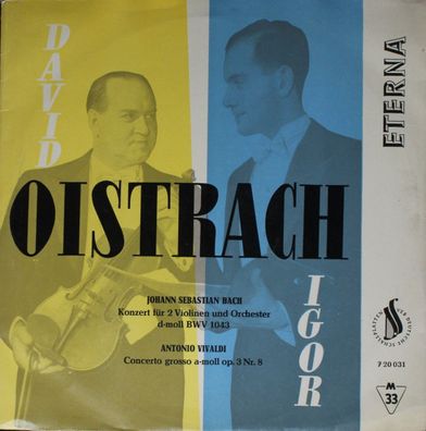 Eterna 7 20 031 - David Oistrach, Igor Oistrach, Gewandhausorchester Leipzig, Fr