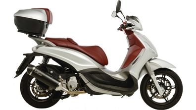 Leovince Schalldämpfer "SBK Nero" Edelstahl Für Mo 14025, Slip-On