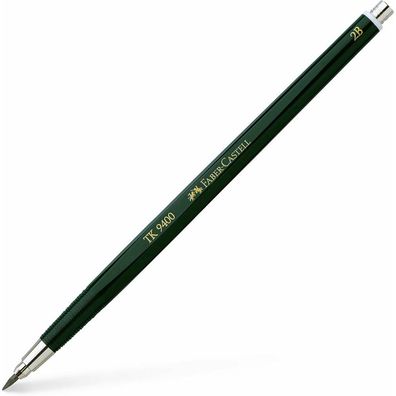 FABER-CASTELL TK® 9400 Fallminenstift grün 2B 2,0 mm