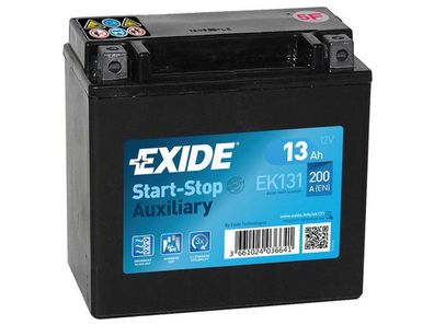 EXIDE Batterie "Start-Stop Auxiliary" AG "EK131"