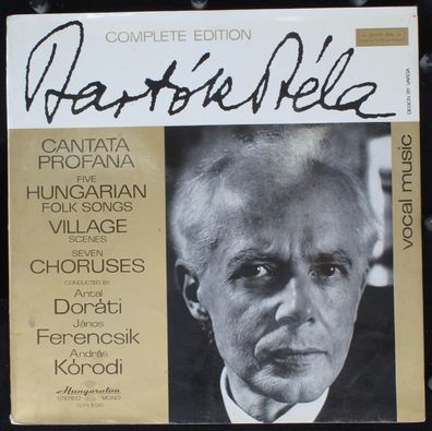 Hungaroton SLPX 11510 - Béla Bartók, Antal Dorati, János Ferencsik, András K