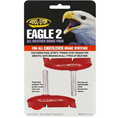 Bremsschuh Canti -Eagle2-, C2 rot, Kool-Stop, C2-242