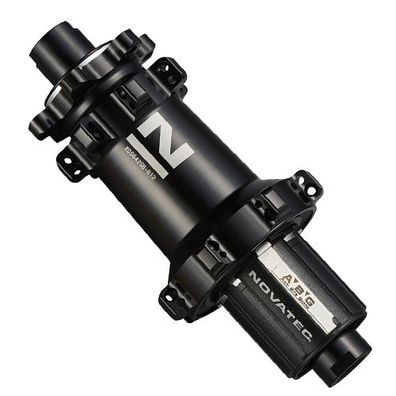 Hradnabe Novatec MTB Disk, Steckachse, 28Loch, schwarz, 8-11-fach, BOOST , Novatec