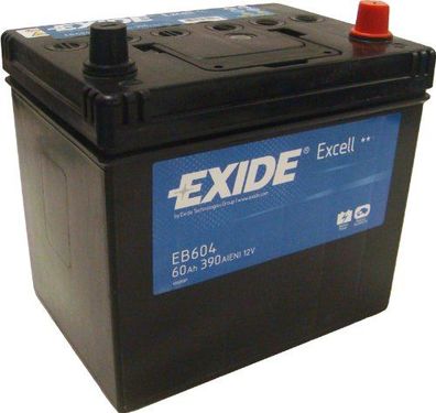 EXIDE Starterbatterie "Excell" CA-CA, Ma "EB604"