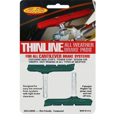 Bremsschuh Canti -Thinline-, C3 grün / keramik, Kool-Stop, C3-346