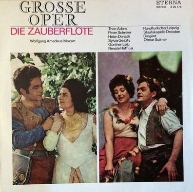 Eterna 8 26 176 - Wolfgang Amadeus Mozart, Theo Adam, Peter Schreier, Helen Dona