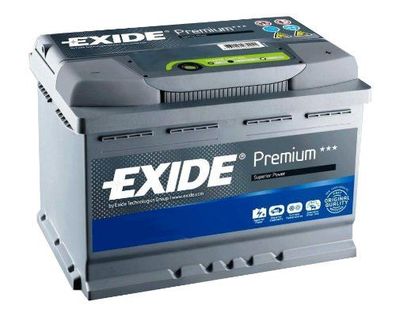 EXIDE Starterbatterie "Premium" 30 % ext "EA1000"