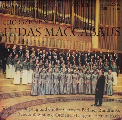 Eterna 8 25 822 - Georg Friedrich Händel, Solistenvereinigung des Berliner Rund