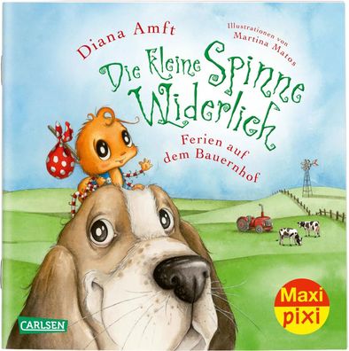 Maxi Pixi 313: VE 5 Die kleine Spinne Widerlich: Ferien auf dem Bauernhof (5