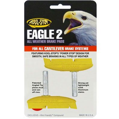 Bremsschuh Canti -Eagle2-, C2 gelb, Kool-Stop, C2-243