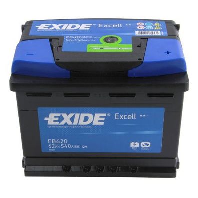 EXIDE Starterbatterie "Excell" CA-CA, Ma "EB620"