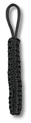 Paracord-Anhänger, schwarz, Blister