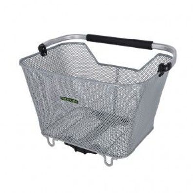 System Korb Racktime Baskit Deluxe 2.0 45x33x30cm, silber, 23ltr, Snapit 2.0