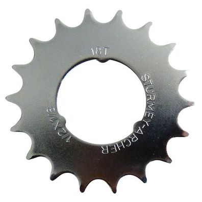 Steckkranz 18 Zähne, 1/2"x1/8" flach, SunRace, HSL844