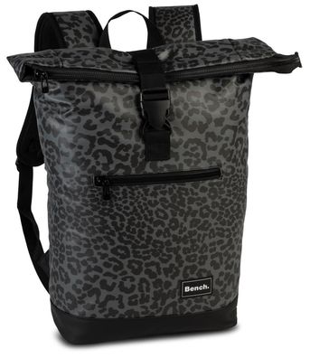 Bench "hydro" Roll-Top-Rucksack * schwarz/graubraun