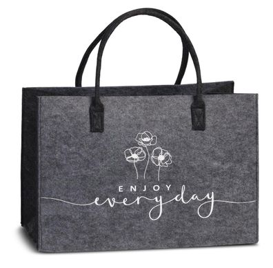 PUNTA Filz-Shopper * hellgrau