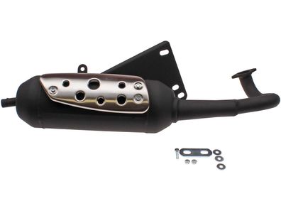 Tecnigas Schalldämpfer "Silent Pro" Stahl - Hochwe schwarz/chrom