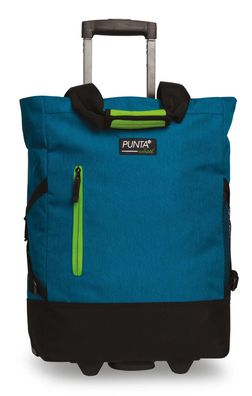 PUNTA wheel "UNSER Klassiker" Shopping-Roller * petrol/hellgrün