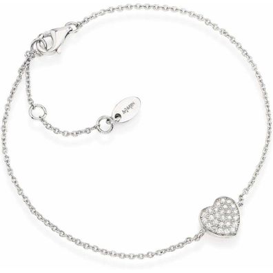 Original Silberarmband mit Zirkonen Love BRH