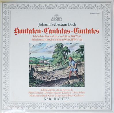 Archiv Produktion 2533 312 - Johann Sebastian Bach, Edith Mathis, Anna Reynolds,