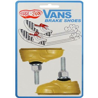 Bremsschuh V-Brake BMX, T7 Vans gelb, Kool-Stop, T7-VY