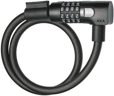 AXA Zahlen-Kabelschloss "Resolute"SB-ver Resolute 12/65 Schwarz