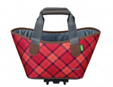 Racktime Einkaufstasche "Agnetha" Fassungsvermögen noble red