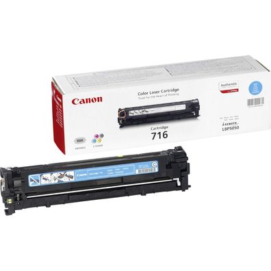 Canon 716 Cyan - Cyan - original - Tonerpatrone - für i-SENSYS LBP5050, LBP5050N, MF8
