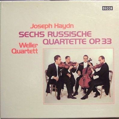 DECCA DK 11 519/1-2 - Joseph Haydn, Weller-Quartett - Sechs Russische Quartette