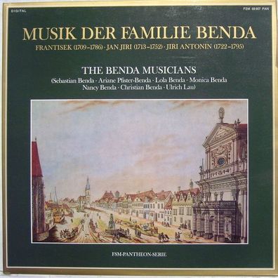 FSM-Pantheon-Serie FSM 68 907 PAN - The Benda Musicians - Musik der Familie Bend