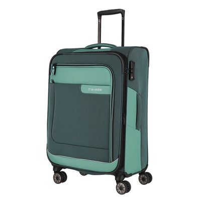 Travelite Viia Viia Trolley 4w M exp. 092848, eucalyptus, Unisex