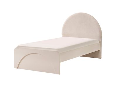 Einzelbett Classy in Cremeweiß